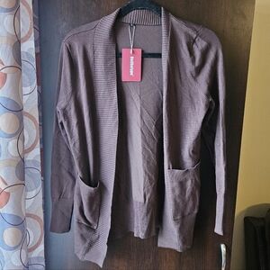NWT REDHOTYPE Brown Cardigan Sweater